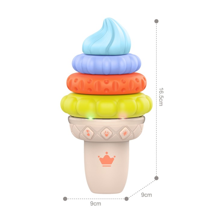 WOOPIE BABY Musical Ice Educational Puzzle - Development and Fun