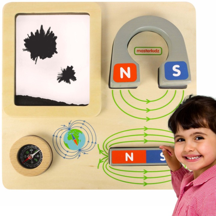 MASTERKIDZ Kompas Montessori - Magnetyczna Tablica Edukacyjna