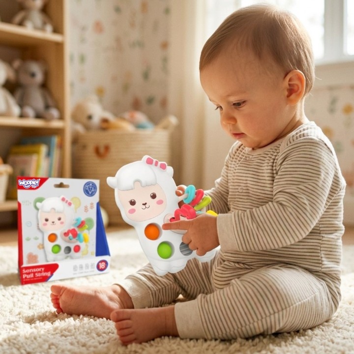 WOOPIE Zabawka Sensoryczna Lama Montessori 18m+