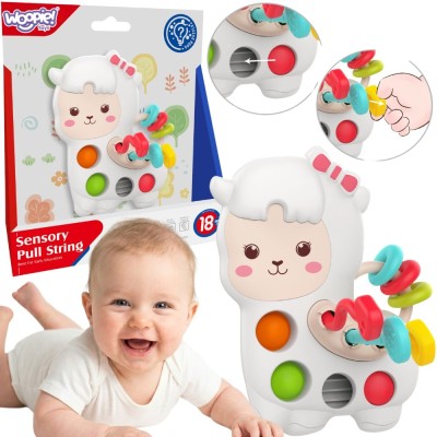 WOOPIE Montessori Sensory Toy Llama 18m+