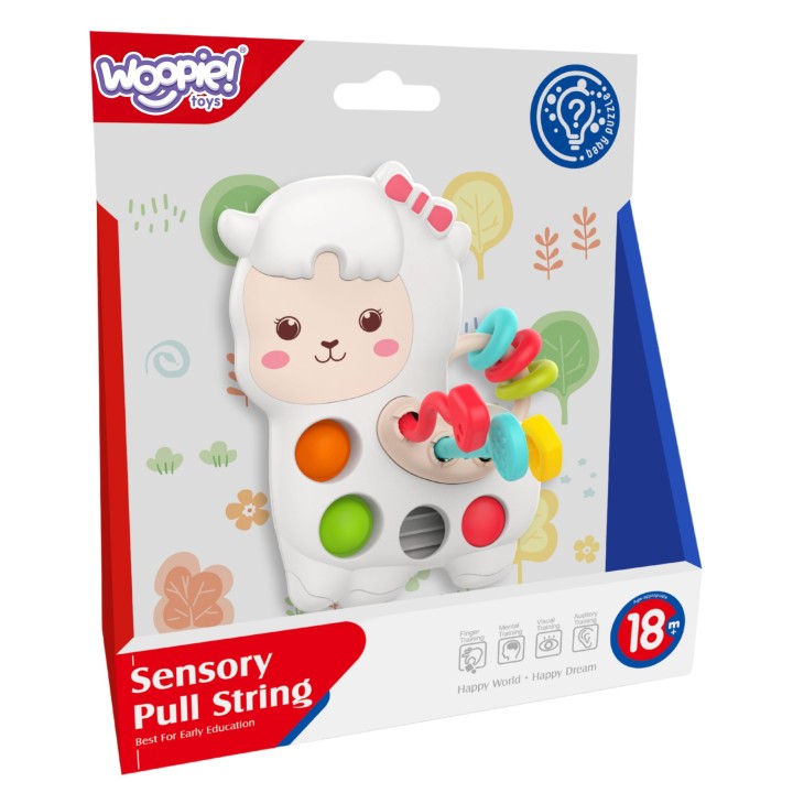 WOOPIE Montessori Sensory Toy Llama 18m+