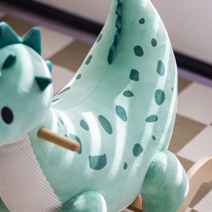 CLASSIC WORLD Wooden Rocking Dinosaur - Toy for Children