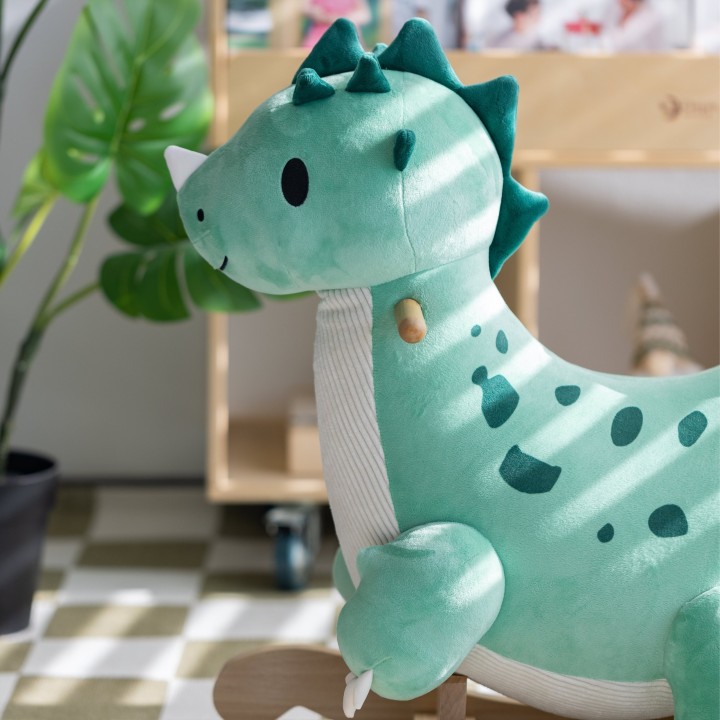 CLASSIC WORLD Wooden Rocking Dinosaur - Toy for Children