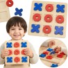 Viga Wooden Classic Tic-Tac-Toe Game