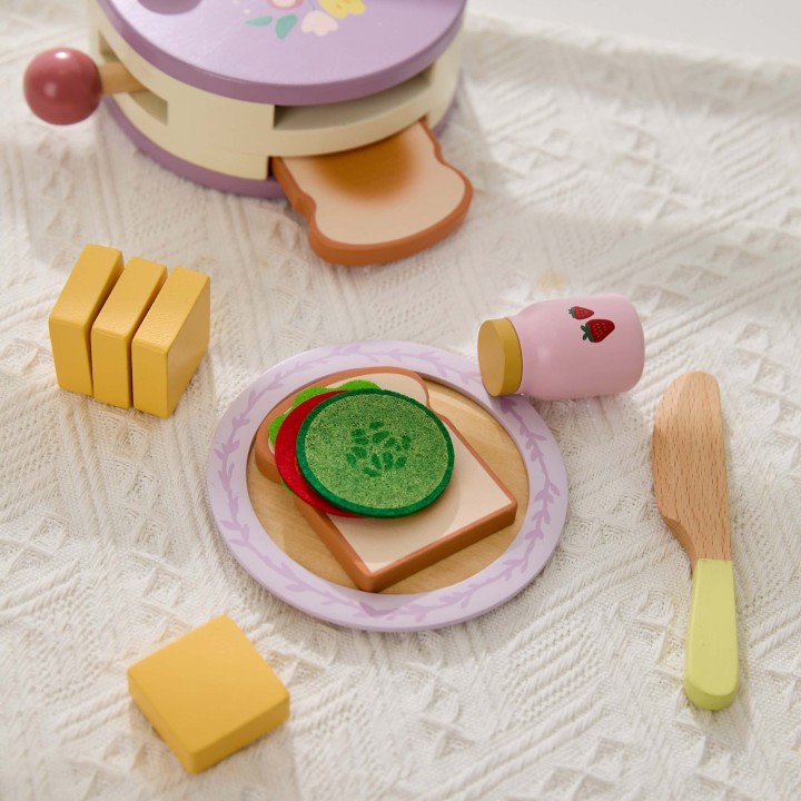 Wooden Breakfast Toaster CLASSIC WORLD with Accessories 13 pcs.