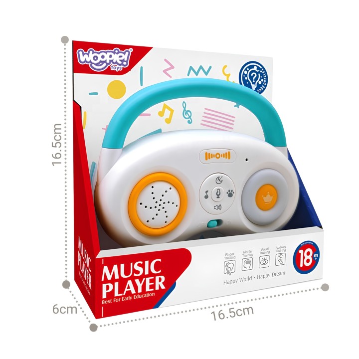 WOOPIE BABY Music Player - Educational sound toy