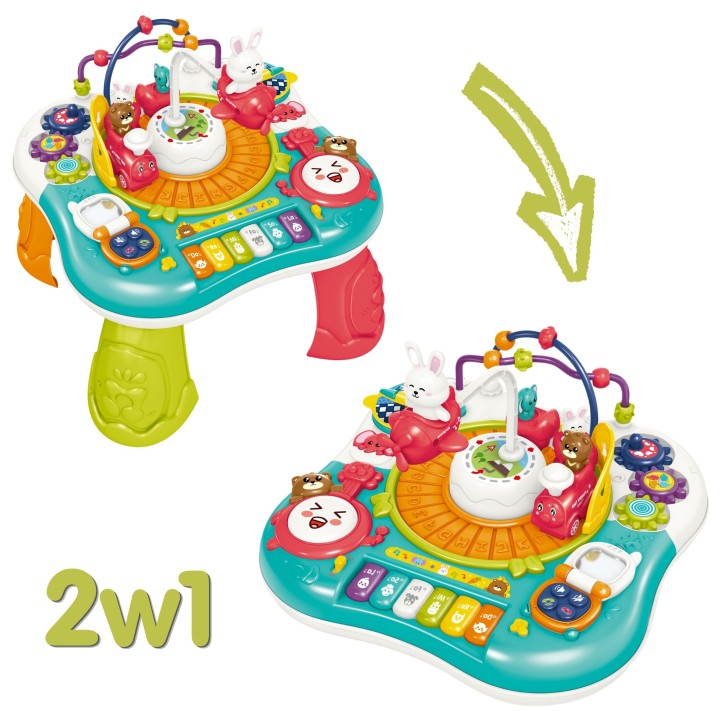 WOOPIE BABY 2-in-1 Interactive Educational Table for Children