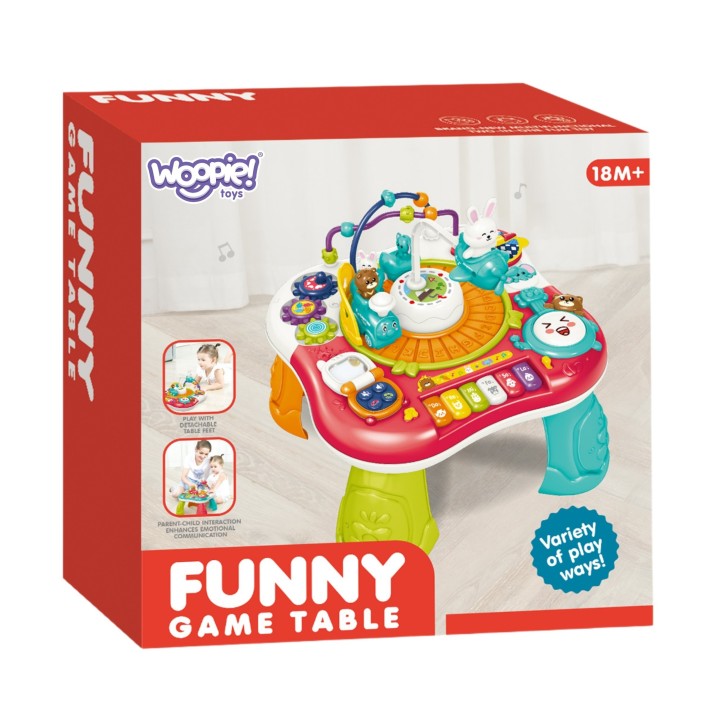 WOOPIE BABY 2-in-1 Interactive Educational Table for Children