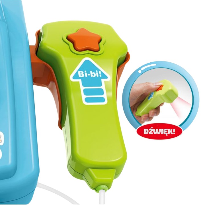 Children's Store Cash Register Calculator Scanner WOOPIE - Fun and Learning 3+!