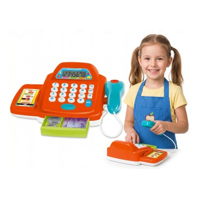 WOOPIE Cash Register with Calculator and Accessories - Toy