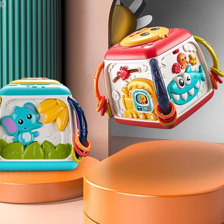WOOPIE Interactive Educational Cube Funny Cube Drum Piano