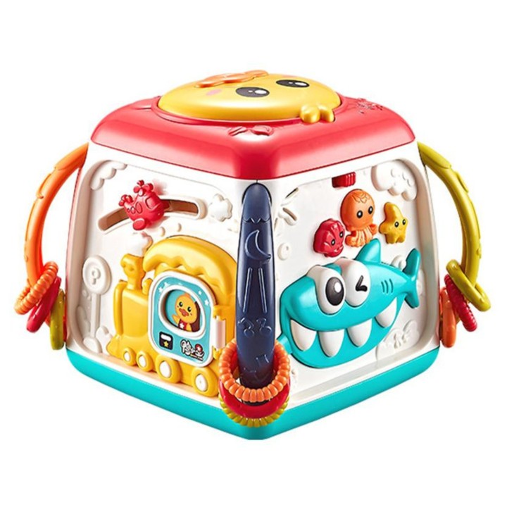 WOOPIE Interactive Educational Cube Funny Cube Drum Piano