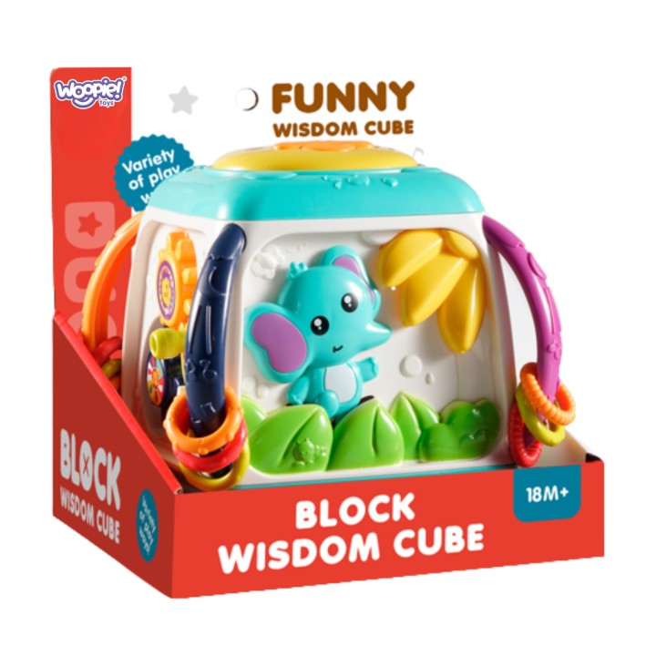 WOOPIE Interactive Educational Cube Funny Cube Drum Piano