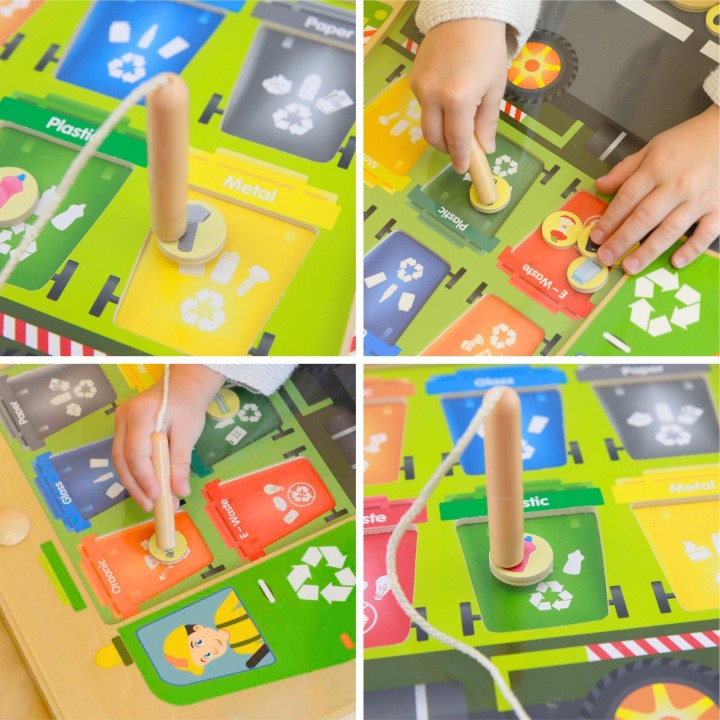 Waste Sorting Garbage Segregation Educational Board Masterkidz