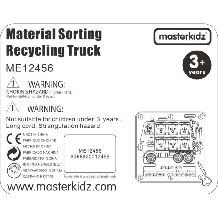 Waste Sorting Garbage Segregation Educational Board Masterkidz