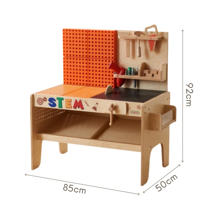 MASTERKIDZ Wooden Workshop XXL Montessori STEM - Tools for children