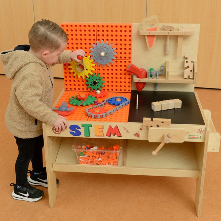 MASTERKIDZ Wooden Workshop XXL Montessori STEM - Tools for children