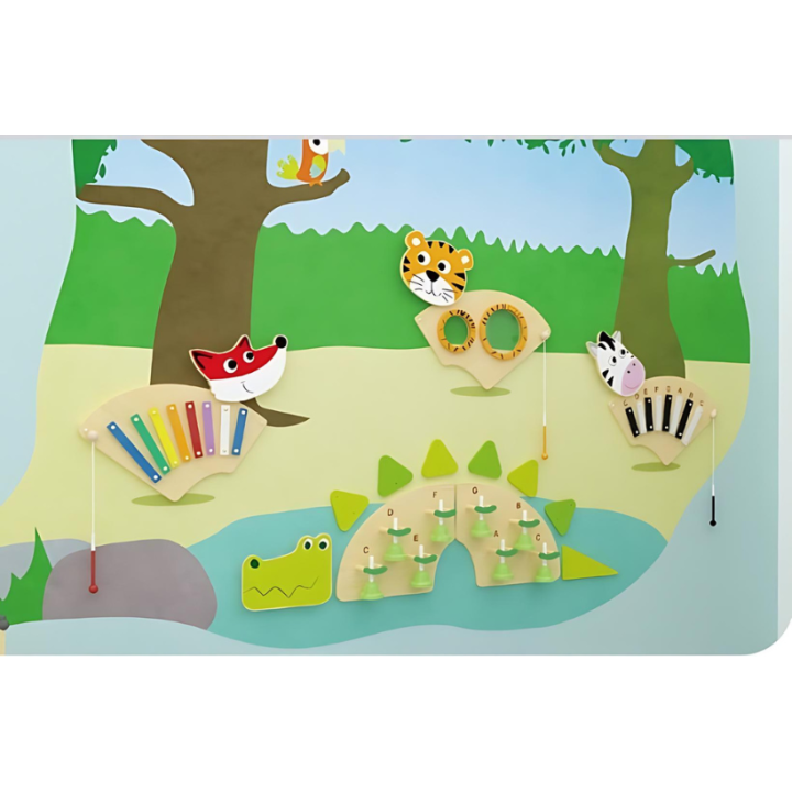 Musical Wall Board TIGER CLASSIC WORLD EDU – fun and learning