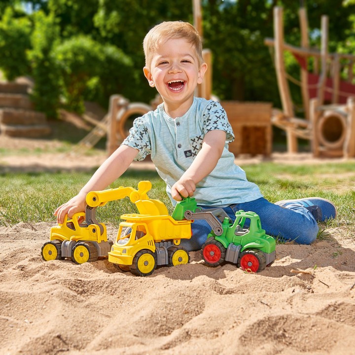 BIG Power Worker Mini Tractor – fun and learning for kids!