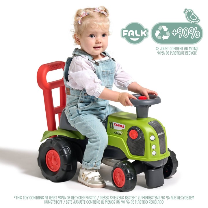 Jeździk Pchacz Traktor Claas Arion 470 Falk - Pojazd dla Dzieci 1+