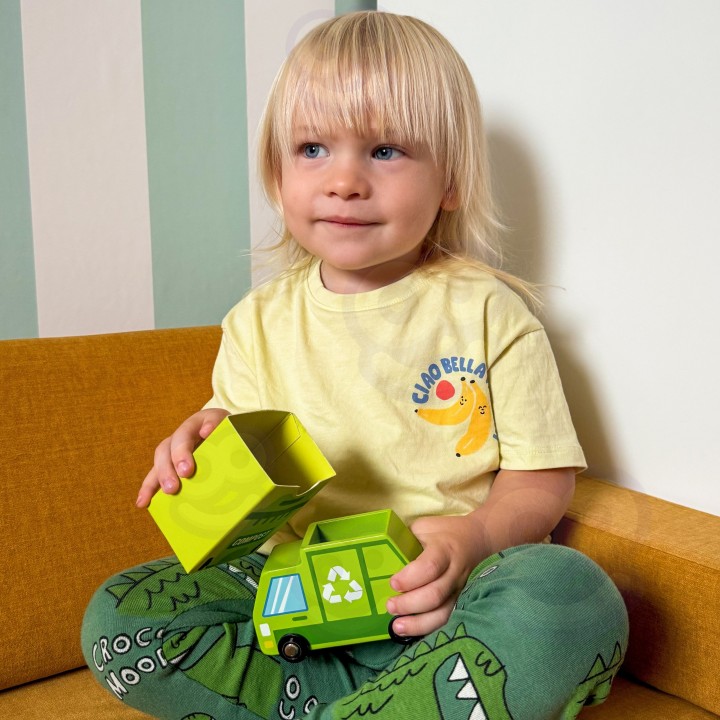 Montessori Wooden Recycling Center Tooky Toy - Ecological Fun