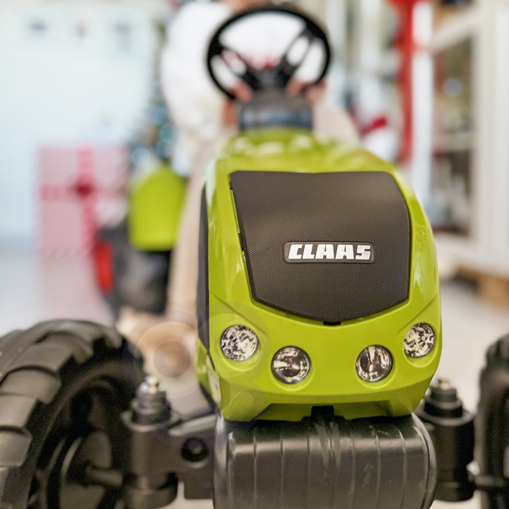 Falk Claas Pedal Tractor with Trailer Large Tractor Toy 3+