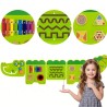 VIGA Crocodile Manipulative Sensory Board FSC Montessori Certificate