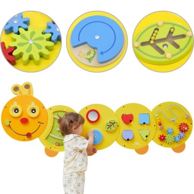 Viga Caterpillar Wall Board - Fun and Smart Education for Little Ones