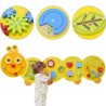VIGA Large Wooden Caterpillar Activity Board