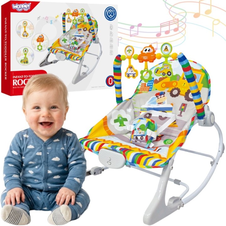 Woopie Baby Vibrating Bouncer - Baby Seat
