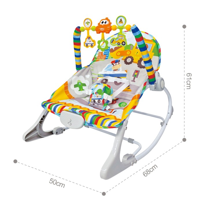 Woopie Baby Vibrating Bouncer - Baby Seat