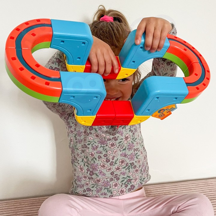 Magnetyczny Tor Lewitujący 18 el. WOOPIE - Edukacyjna zabawka DIY
