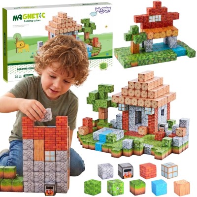 Woopie 108-piece magnetic building set - creative fun