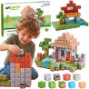 WOOPIE Magnetic Construction Blocks World of Blocks 108 pcs.