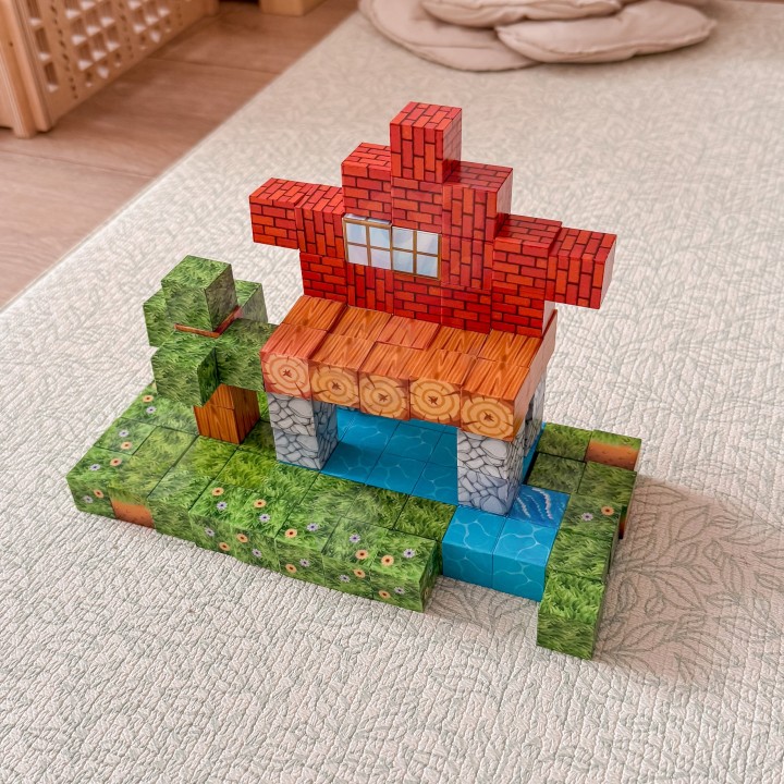 Woopie 108-piece magnetic building set - creative fun