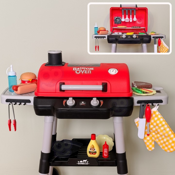 WOOPIE Grill Barbecue Interaktywna Kuchnia XL 31 el. LED