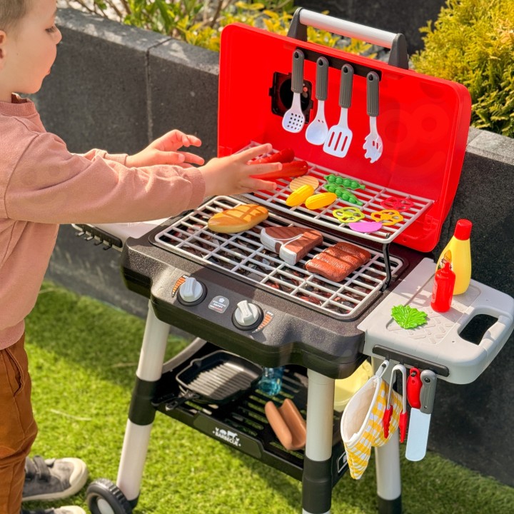 WOOPIE Grill Barbecue Interaktywna Kuchnia XL 31 el. LED