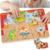 VIGA Sound Puzzle Match Musical Animals