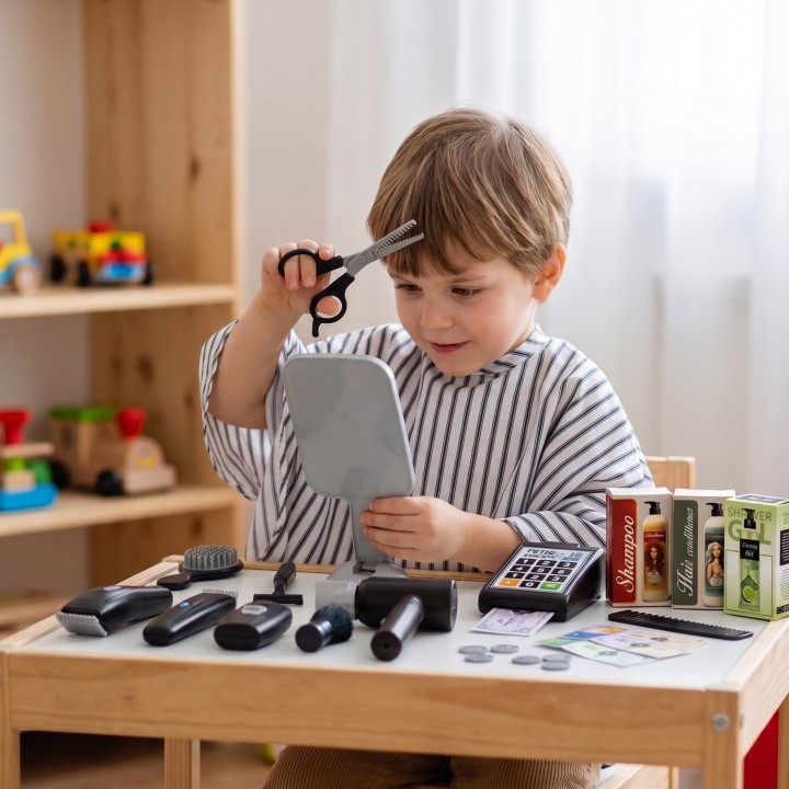 Children's Hairdressing Set - Hair Dryer and Clipper | Woopie