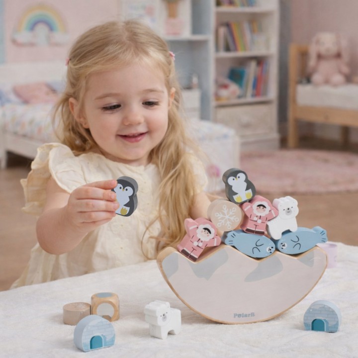 VIGA PolarB Arctic Animals Balancing Game - Puzzle