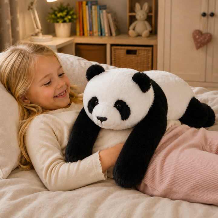Woopie Weighted Plush Panda 65cm - Anti-stress Hit!