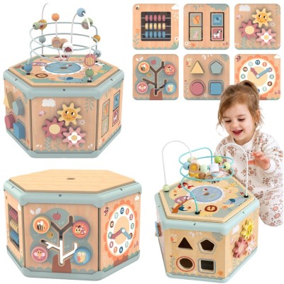 TOOKY TOY Wooden math game learning numbers on fingers