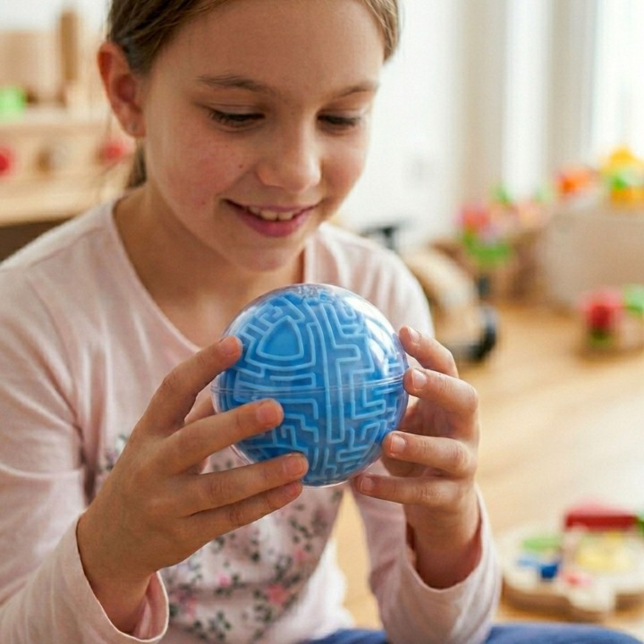 Woopie Amaze Ball Kula Labirynt 3D Gra Zręcznościowa logiczna 10cm