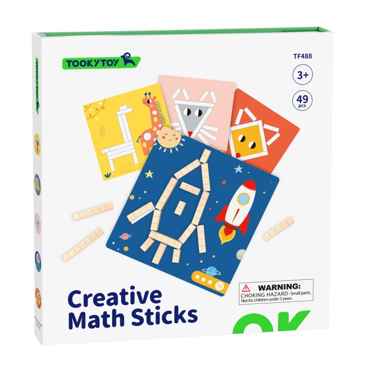 Puzzle Logic Game Puzzle Blocks 49 pieces WOOPIE - Education and Fun