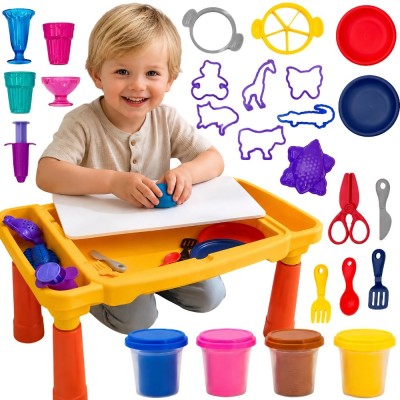 KEYLUCKER Dough Table - Creative Set of 40 pieces