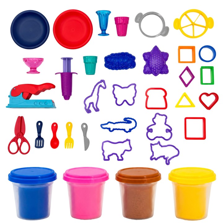 KEYLUCKER Dough Table - Creative Set of 40 pieces