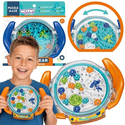 Puzzle Maze Labirynt Zręcznościowy Gra Logiczna Woopie - Sklep
