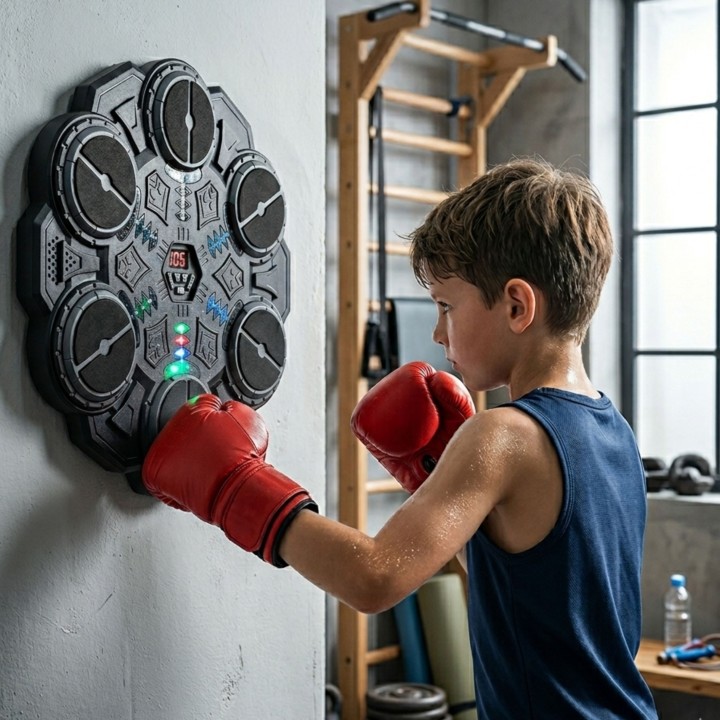 Musical Boxing Shield - Bluetooth Reflex and Agility Trainer