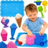 WOOPIE SAND FAIRY Kinetic Sand Set Ice Cream Parlor Desserts 24pcs