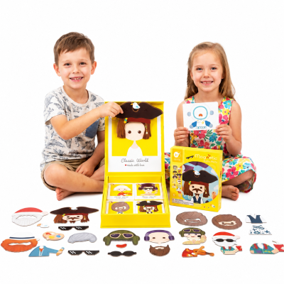 Magnetic Fashion Puzzle for Boys CLASSIC WORLD 32 pcs.